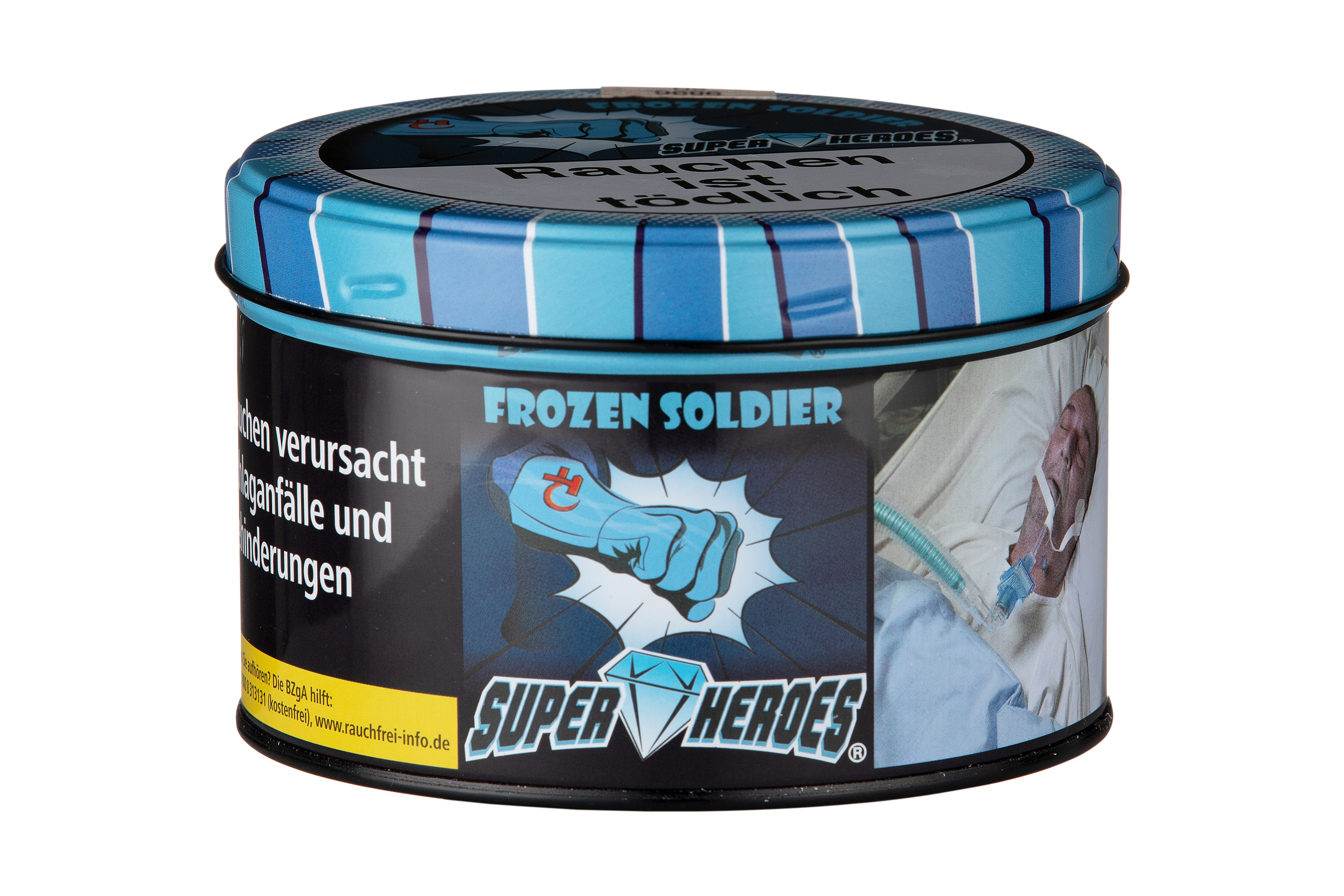 Super Heroes Wasserpfeifentabak Frozen Soldier